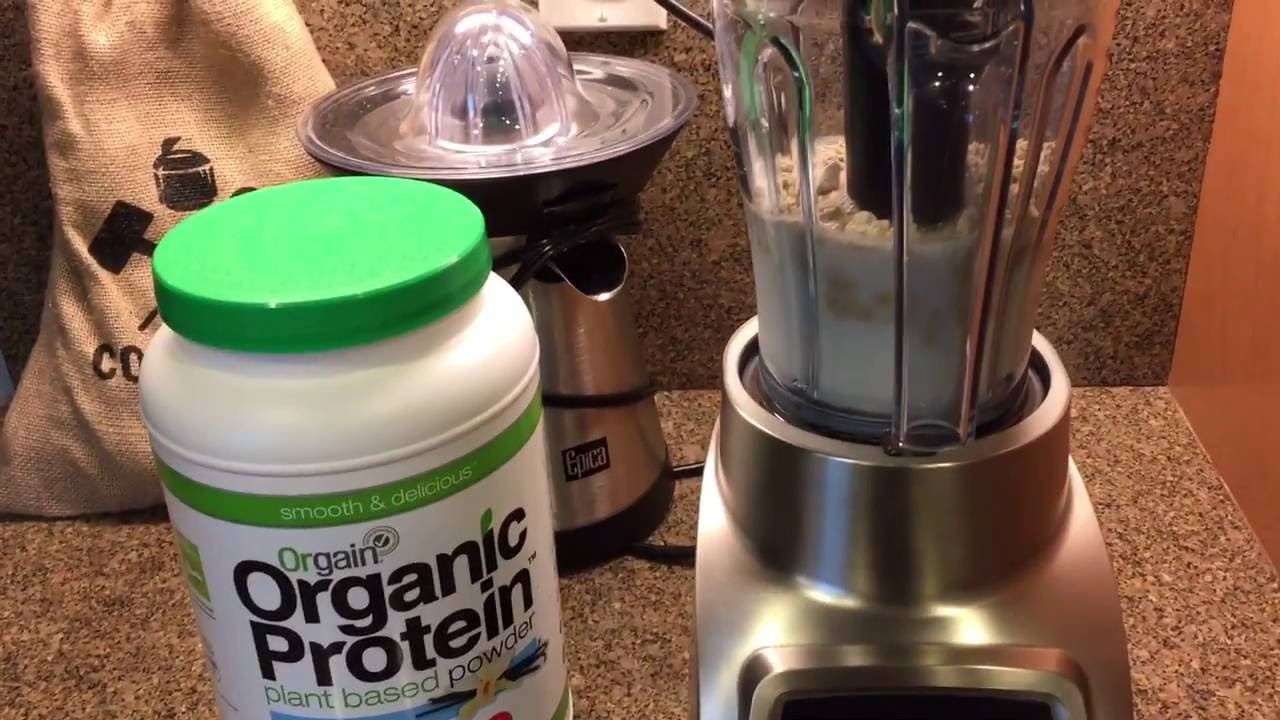 organic plant protein powder